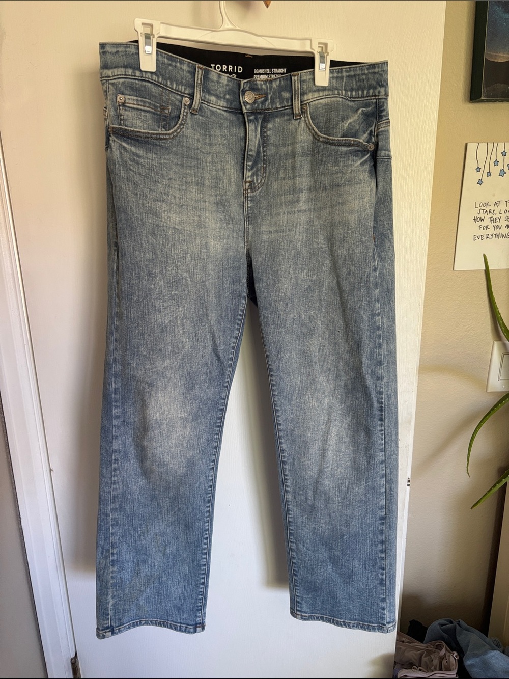 torrid Light Blue Straight Leg Jeans